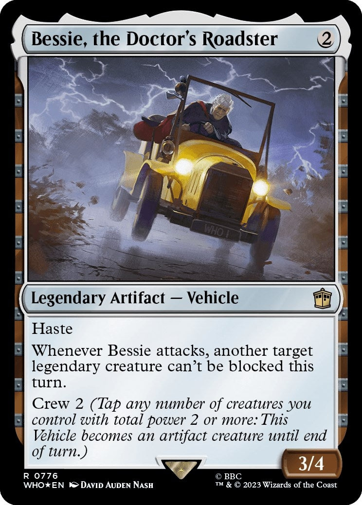 Bessie, the Doctor's Roadster (Surge Foil) (776) (Universes Beyond: Doctor Who)