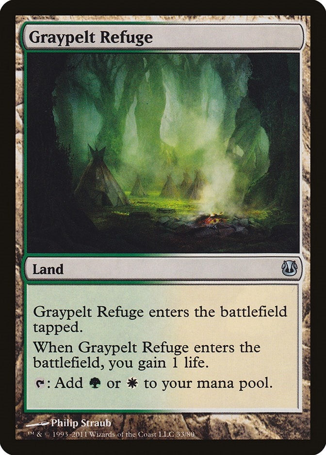 Graypelt Refuge (33) (Duel Decks: Ajani vs. Nicol Bolas)