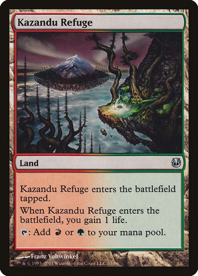 Kazandu Refuge (35) (Duel Decks: Ajani vs. Nicol Bolas)