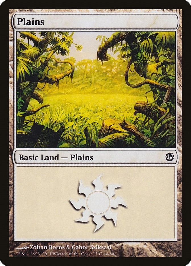 Plains (40) (40) (Duel Decks: Ajani vs. Nicol Bolas)