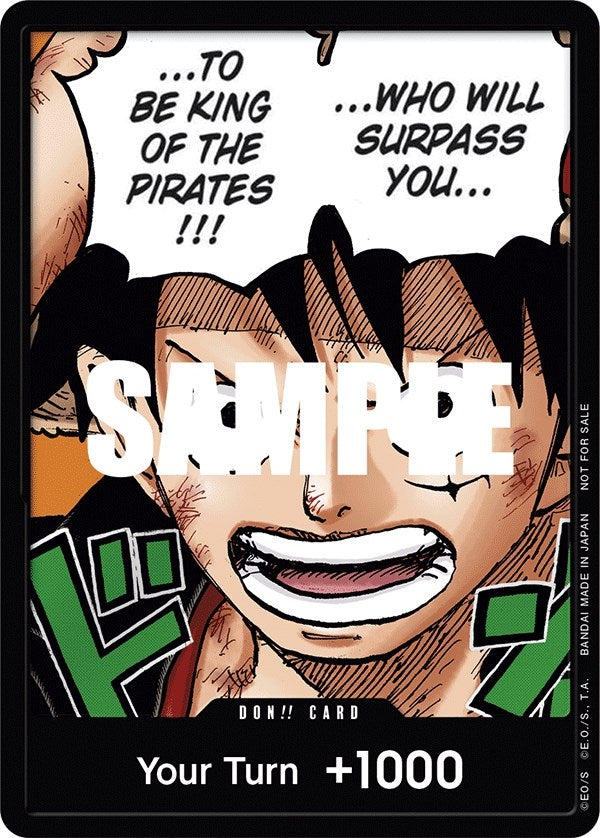 Image for DON!! Card (Monkey.D.Luffy) (1st Anniversary DON!! Card Pack) (One Piece Promotion Cards) - One Piece Card Game