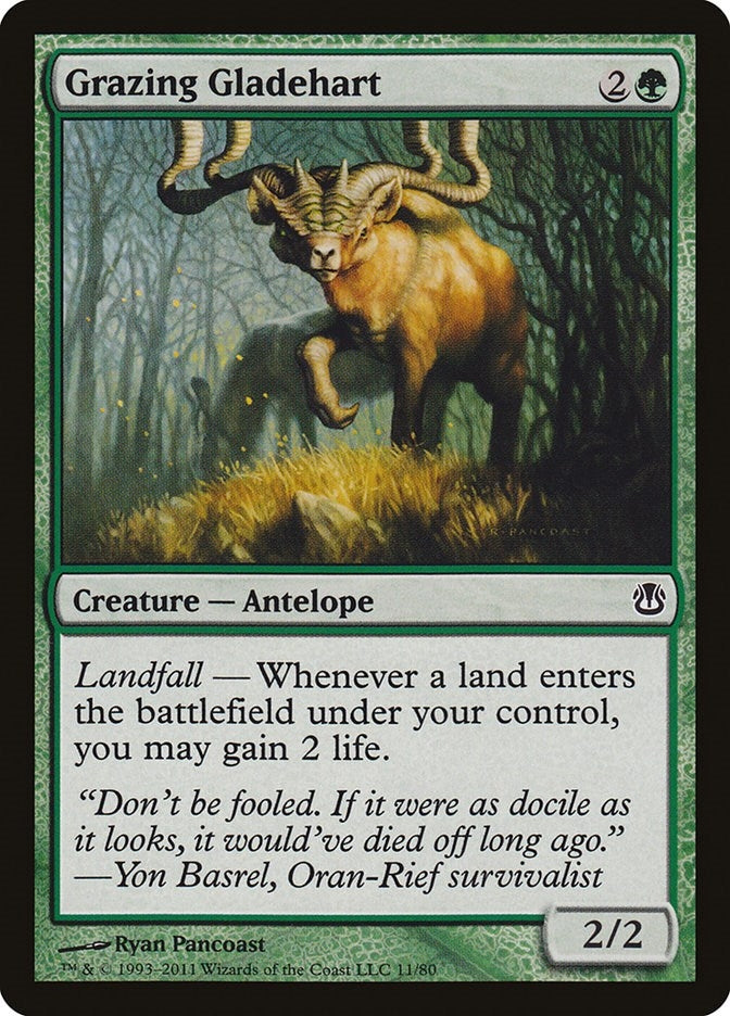 Grazing Gladehart (11) (Duel Decks: Ajani vs. Nicol Bolas)