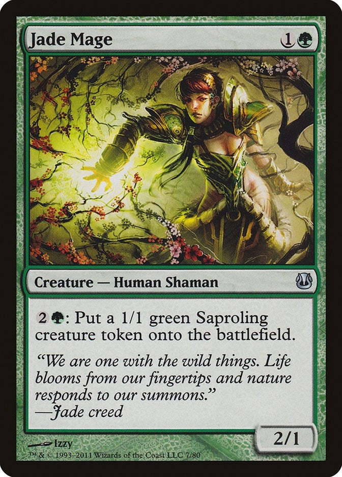 Jade Mage (7) (Duel Decks: Ajani vs. Nicol Bolas)