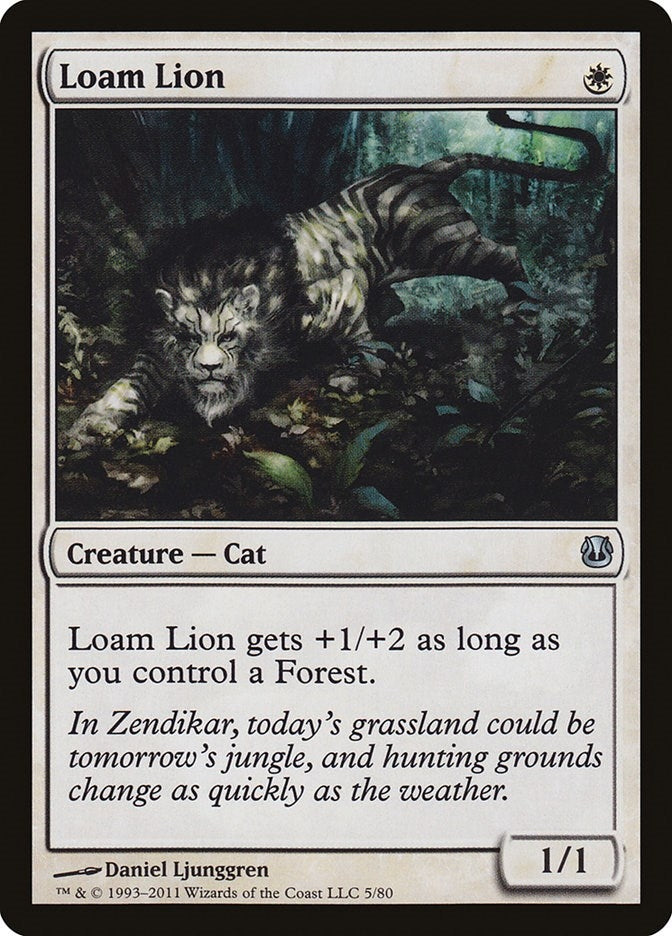 Loam Lion (5) (Duel Decks: Ajani vs. Nicol Bolas)