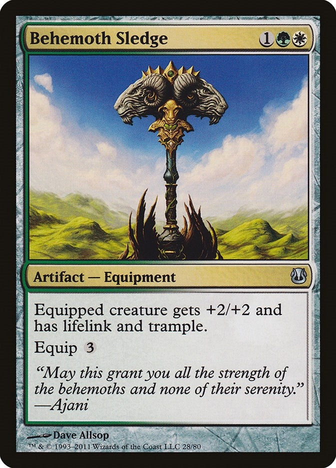 Behemoth Sledge (28) (Duel Decks: Ajani vs. Nicol Bolas)
