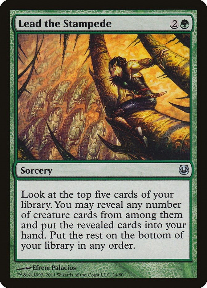 Lead the Stampede (24) (Duel Decks: Ajani vs. Nicol Bolas)