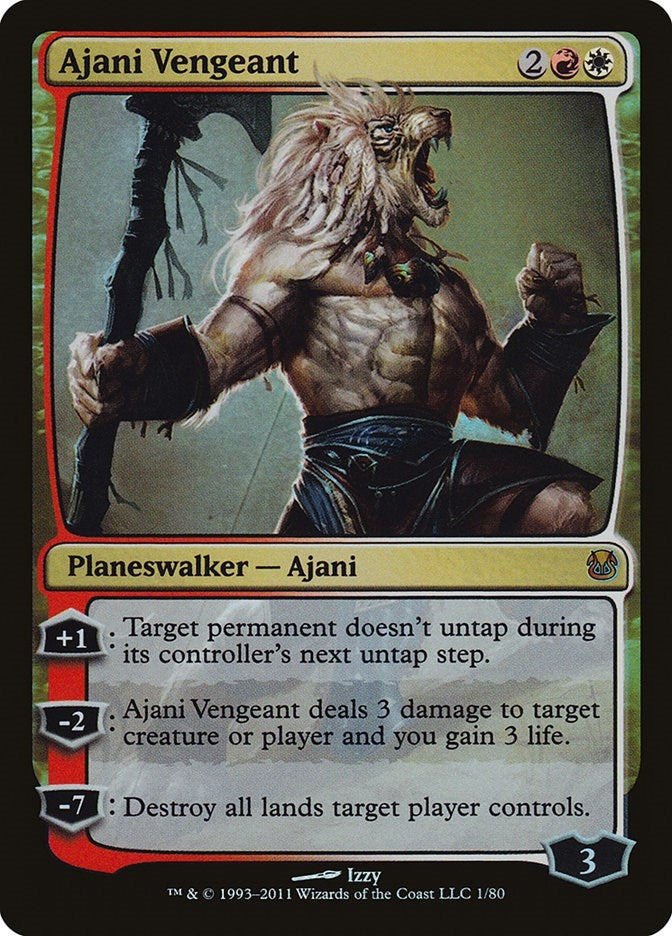 Ajani Vengeant (1) (Duel Decks: Ajani vs. Nicol Bolas)