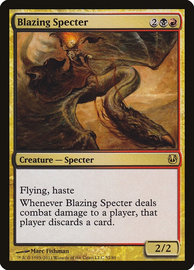 Blazing Specter (52) (Duel Decks: Ajani vs. Nicol Bolas)