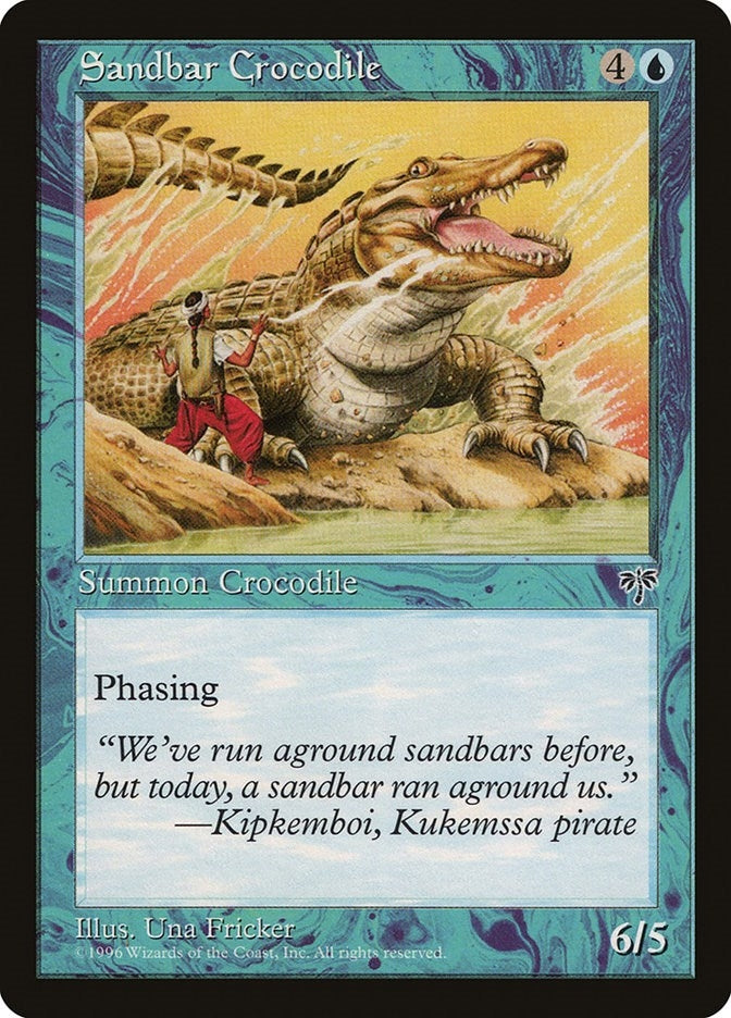 Sandbar Crocodile (Mirage)