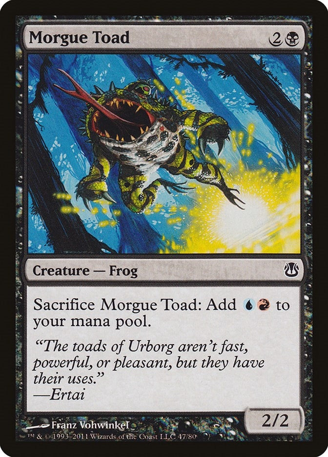 Morgue Toad (47) (Duel Decks: Ajani vs. Nicol Bolas)