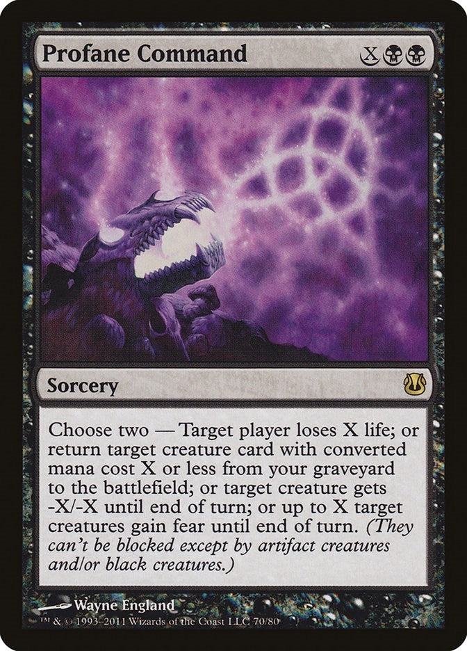 Profane Command (70) (Duel Decks: Ajani vs. Nicol Bolas)