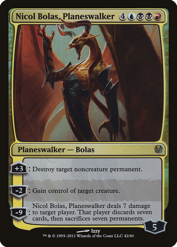 Nicol Bolas, Planeswalker (42) (Duel Decks: Ajani vs. Nicol Bolas)