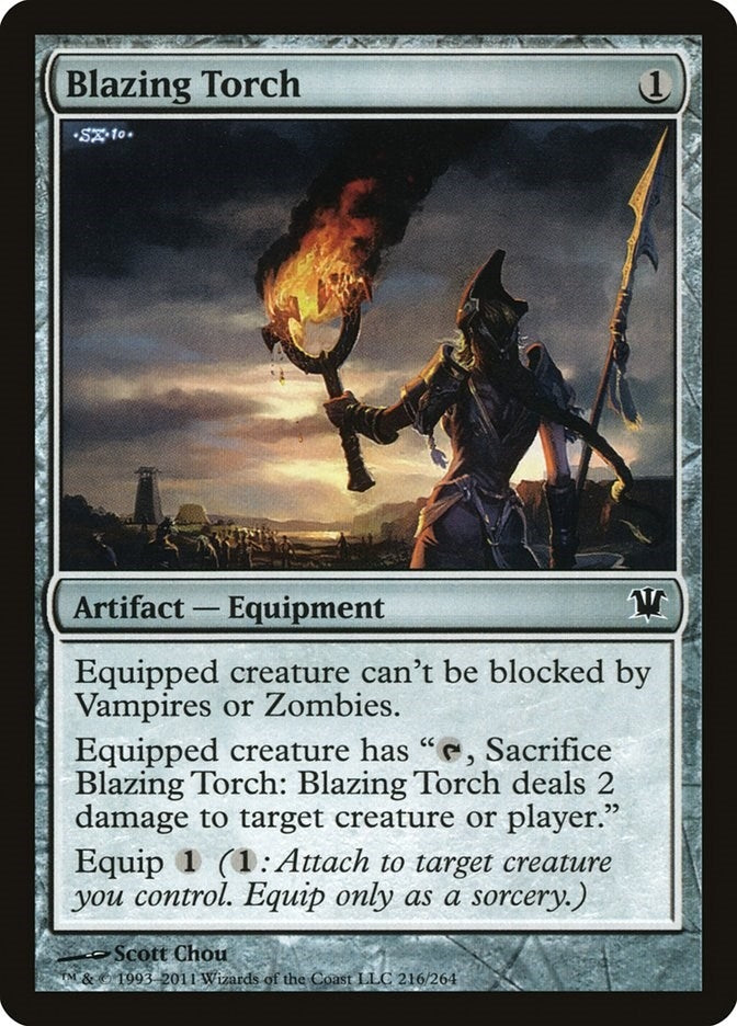 Blazing Torch (216) (Innistrad)