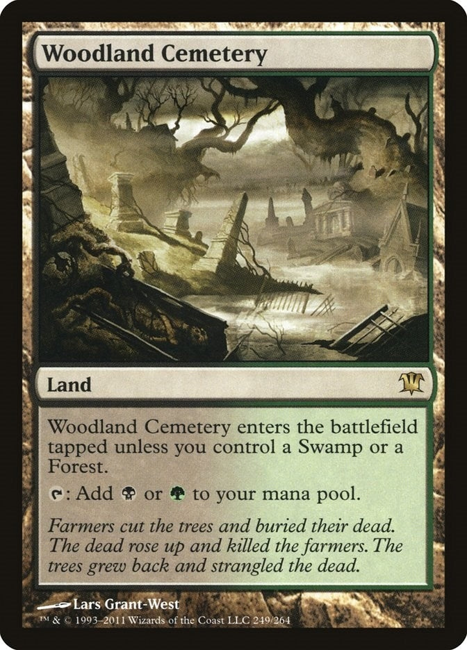 Woodland Cemetery (249) (Innistrad)