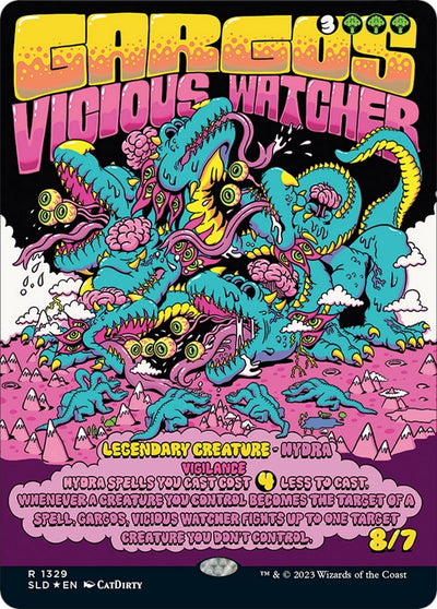 Gargos, Vicious Watcher (1329) (Secret Lair Drop Series)