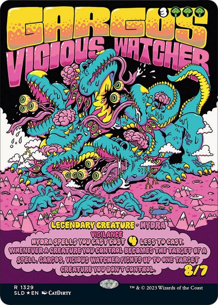 Gargos, Vicious Watcher (1329) (Secret Lair Drop Series)