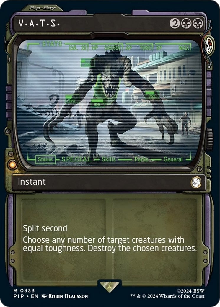 Image for V.A.T.S. (Showcase) (333) - Magic: The Gathering
