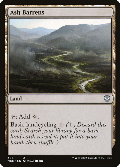 Ash Barrens (386) (Commander: Streets of New Capenna)