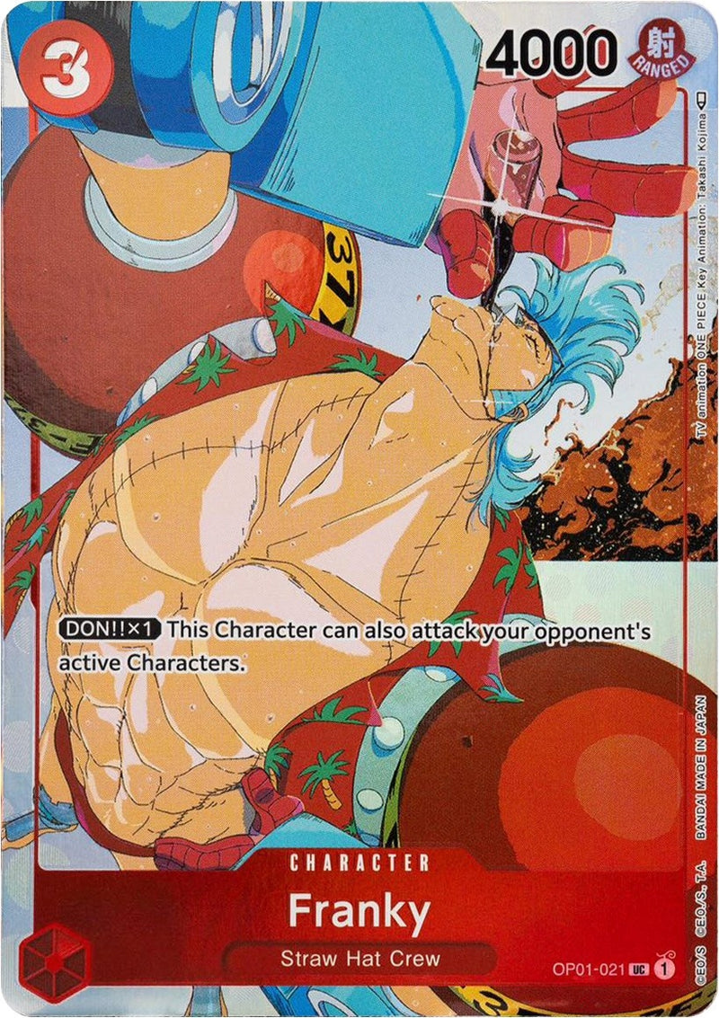 Image for Franky (Gift Collection 2023) (OP01-021) (One Piece Promotion Cards) - One Piece Card Game