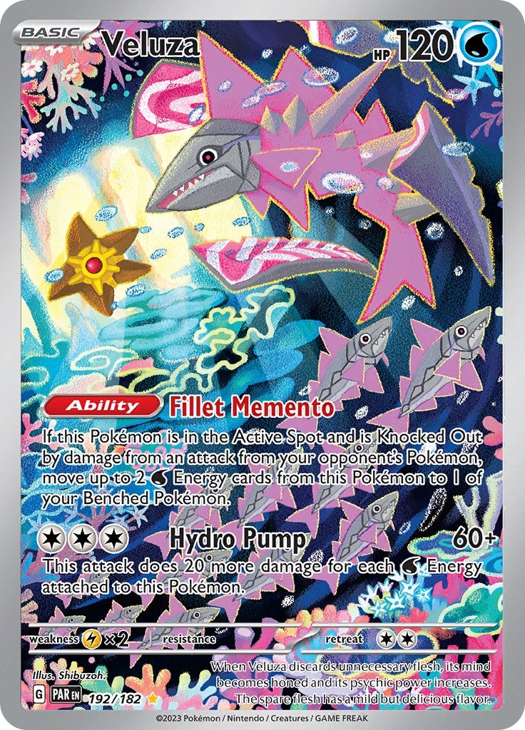 Image for Veluza (192/182) (SV04: Paradox Rift) - Pokemon