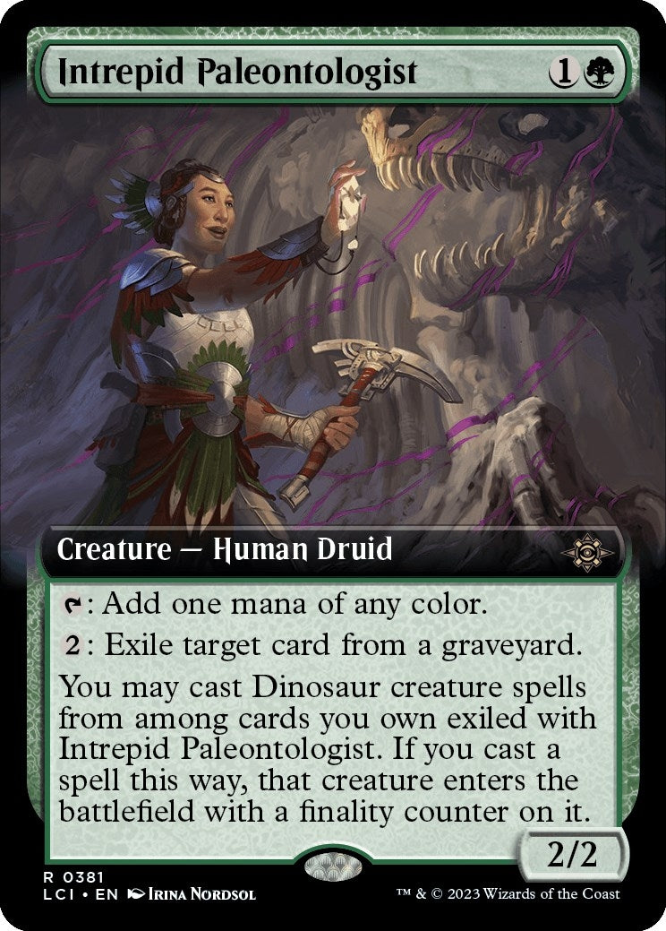 Intrepid Paleontologist (Extended Art) (381) (The Lost Caverns of Ixalan)