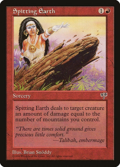 Spitting Earth (Mirage)