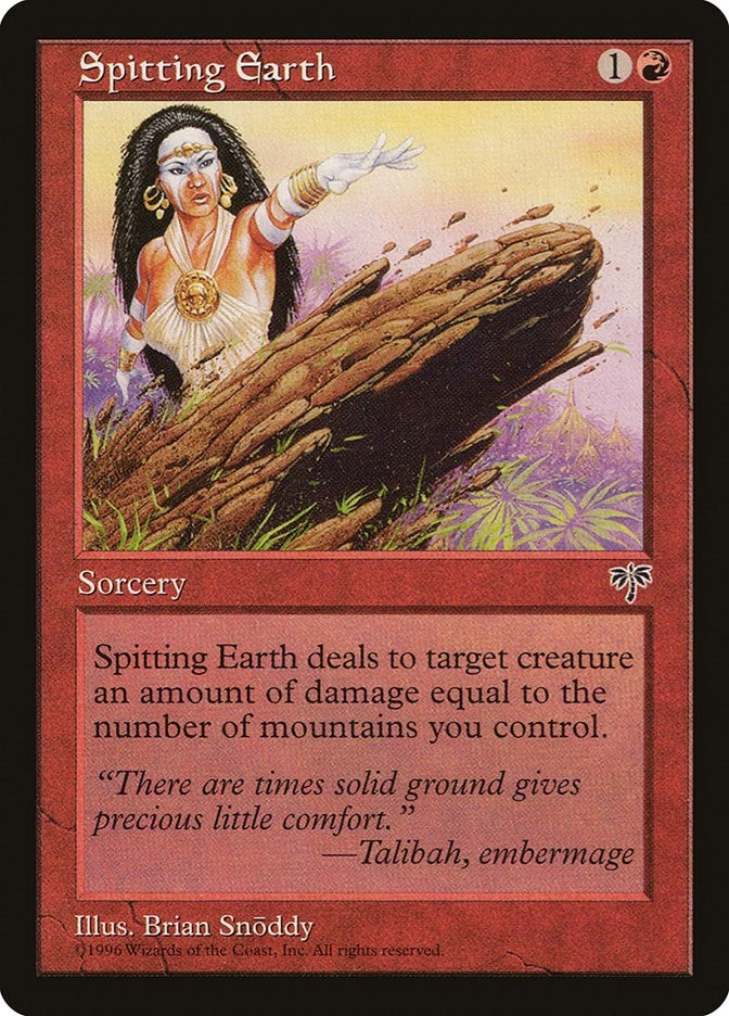Spitting Earth (Mirage)
