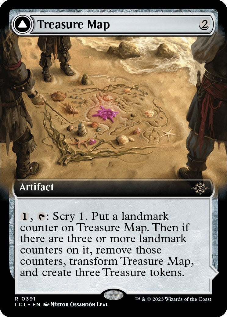 Treasure Map (Extended Art) (391) (The Lost Caverns of Ixalan)