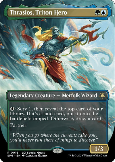 Thrasios, Triton Hero (Borderless) (16) (Special Guests)