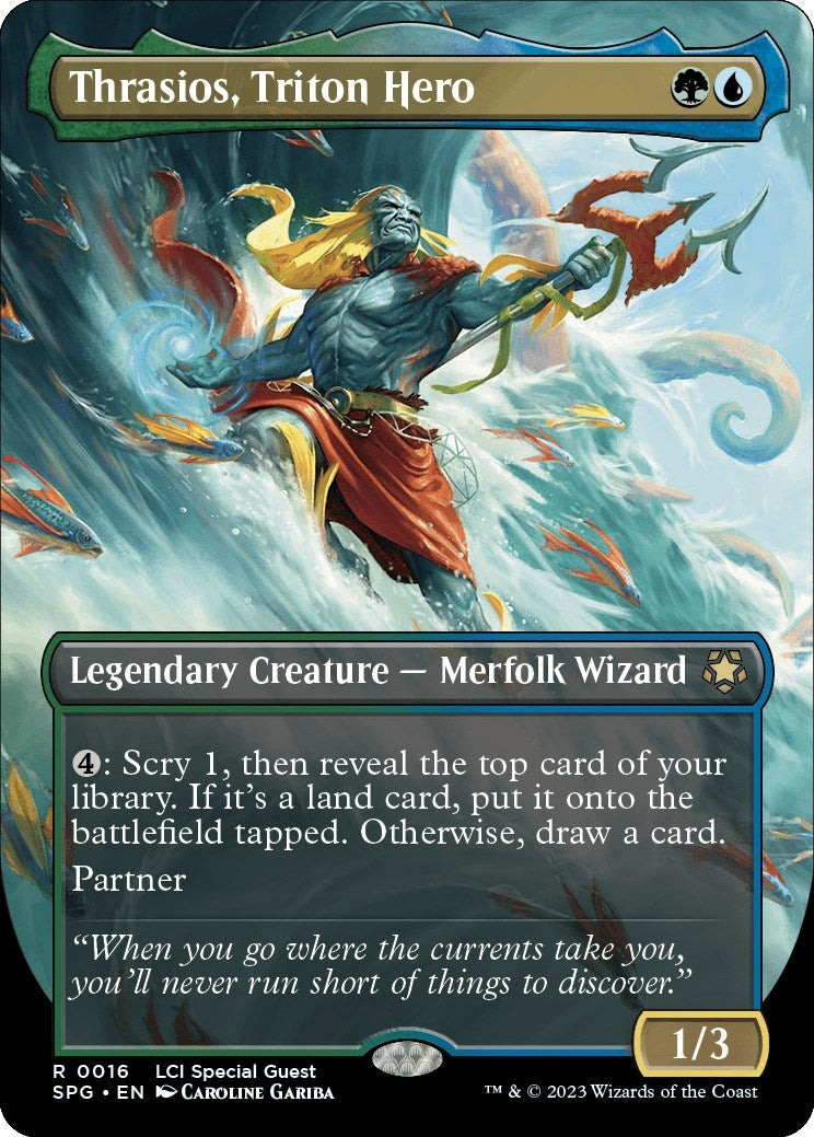 Thrasios, Triton Hero (Borderless) (16) (Special Guests)
