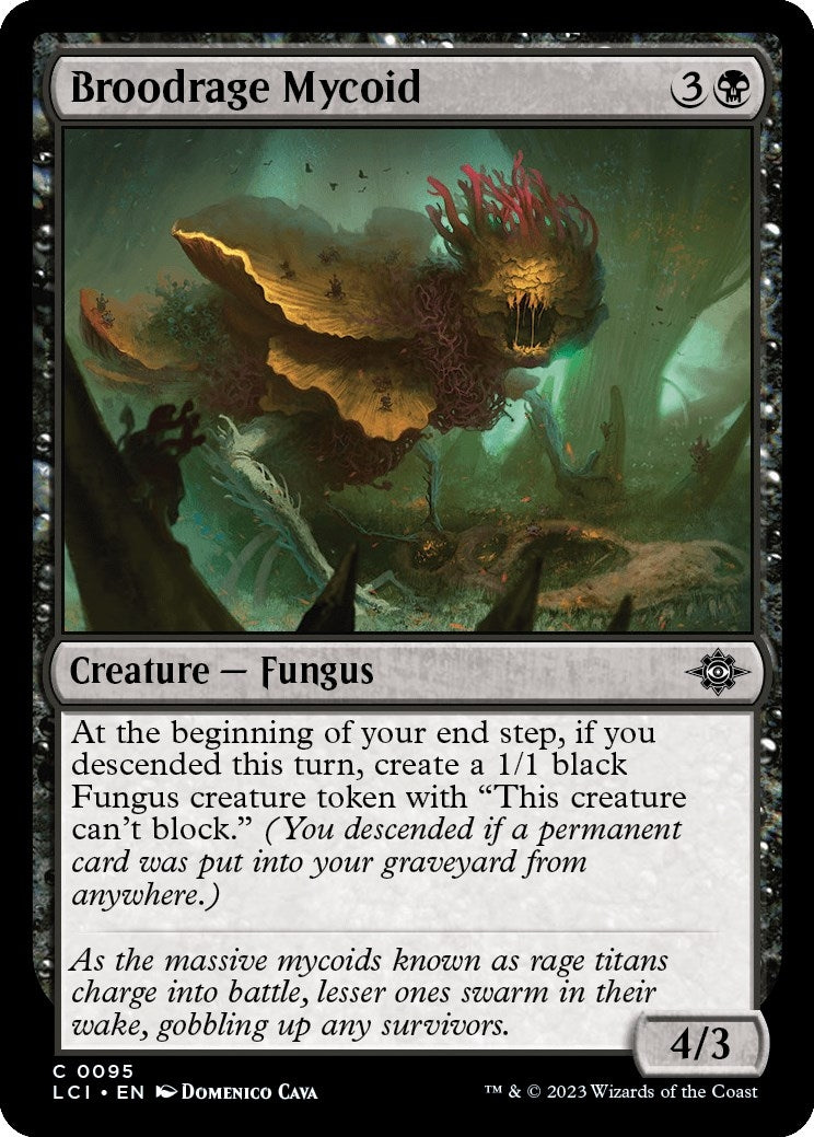 Broodrage Mycoid (95) (The Lost Caverns of Ixalan)