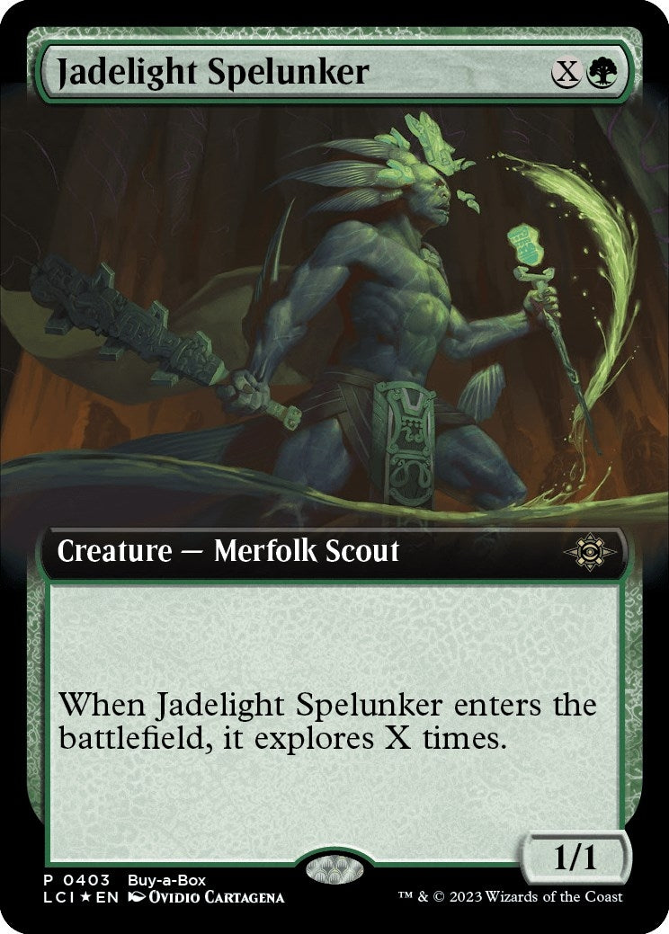 Jadelight Spelunker (Extended Art) (403) (Buy-A-Box Promos)