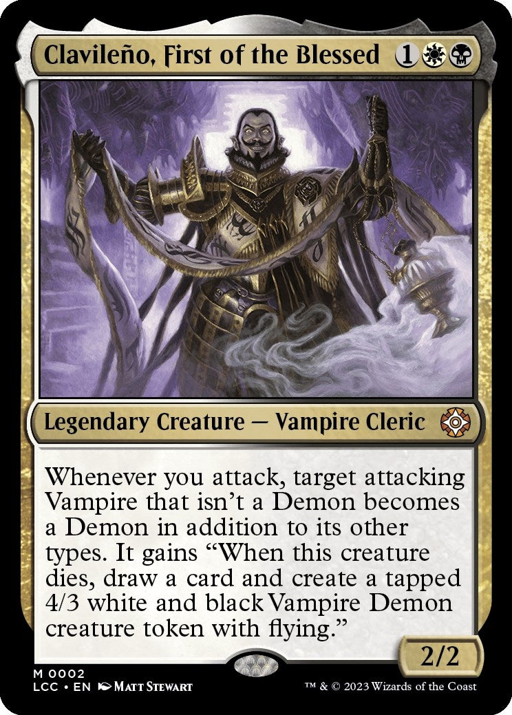 Clavileno, First of the Blessed (2) (Commander: The Lost Caverns of Ixalan)