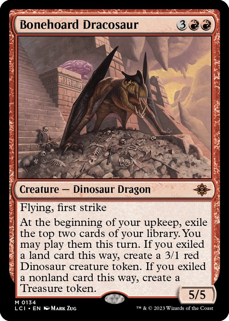 Bonehoard Dracosaur (134) (The Lost Caverns of Ixalan)