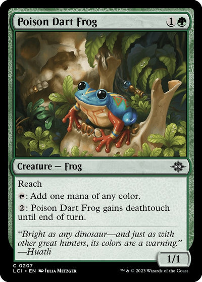 Poison Dart Frog (207) (The Lost Caverns of Ixalan) (LCI)