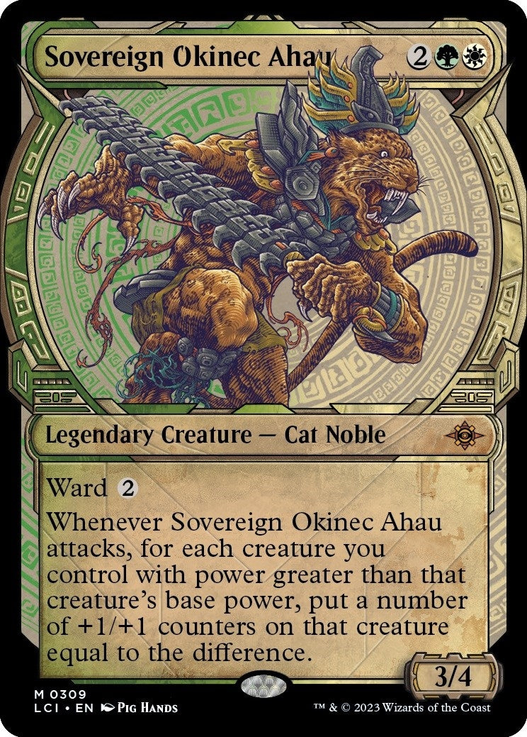 Sovereign Okinec Ahau (Showcase) (309) (The Lost Caverns of Ixalan)