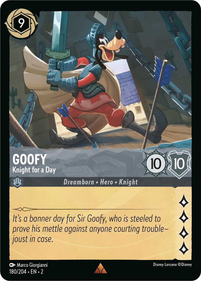 Goofy - Knight for a Day (180/204) (Rise of the Floodborn)