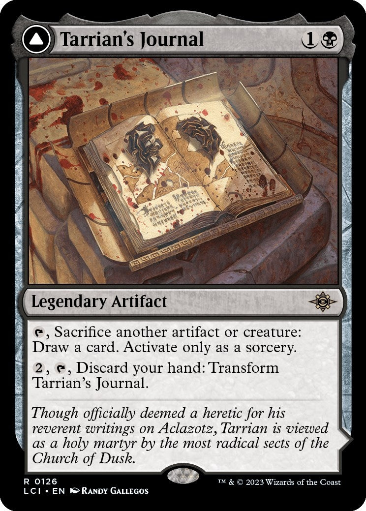 Tarrian's Journal (126) (The Lost Caverns of Ixalan) (LCI)