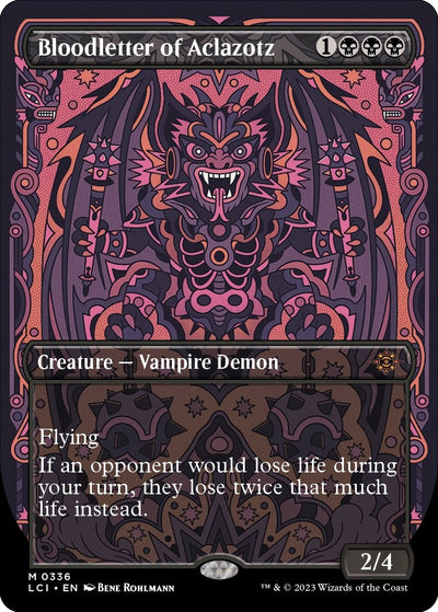 Bloodletter of Aclazotz (Borderless) (336) (The Lost Caverns of Ixalan)