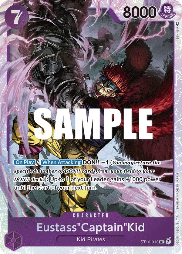 Image for Eustass"Captain"Kid (013) (ST10-013) (Ultra Deck: The Three Captains) - One Piece Card Game