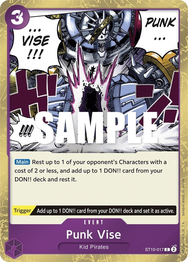 Image for Punk Vise (ST10-017) (Ultra Deck: The Three Captains) - One Piece Card Game
