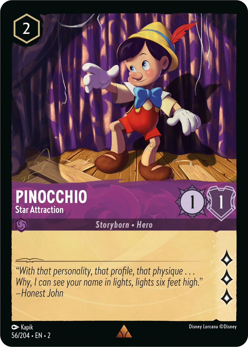 Pinocchio - Star Attraction (56/204) (Rise of the Floodborn)