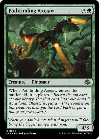 Pathfinding Axejaw (206) (The Lost Caverns of Ixalan) (LCI)