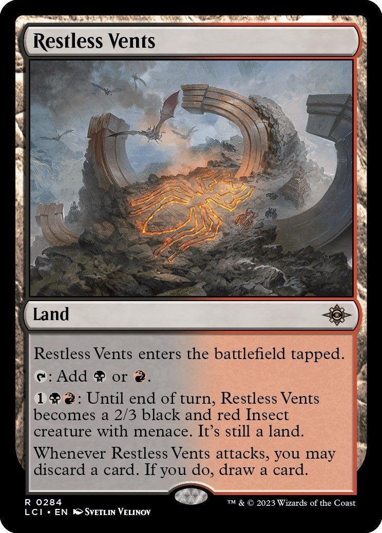 Restless Vents (284) (The Lost Caverns of Ixalan)