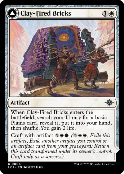 Clay-Fired Bricks (6) (The Lost Caverns of Ixalan)