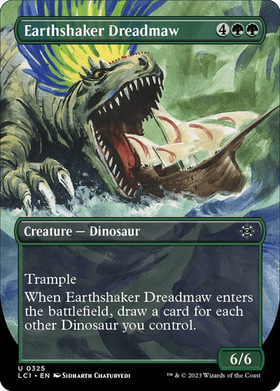 Earthshaker Dreadmaw (Borderless) (325) (The Lost Caverns of Ixalan) (LCI)