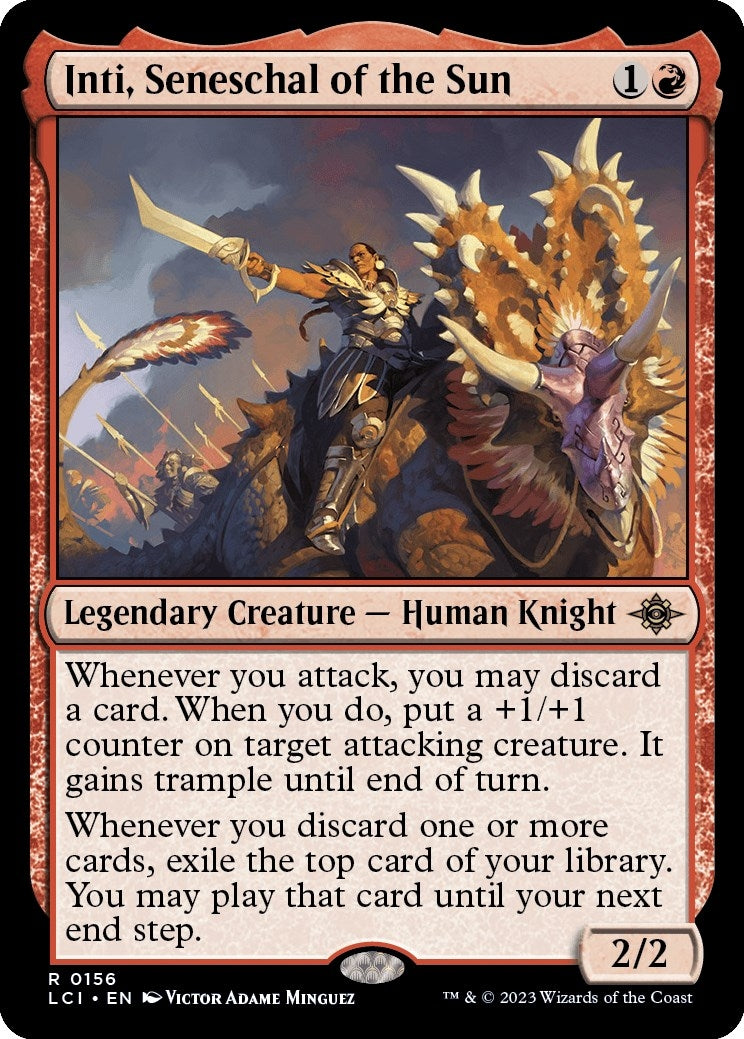 Inti, Seneschal of the Sun (156) (The Lost Caverns of Ixalan)