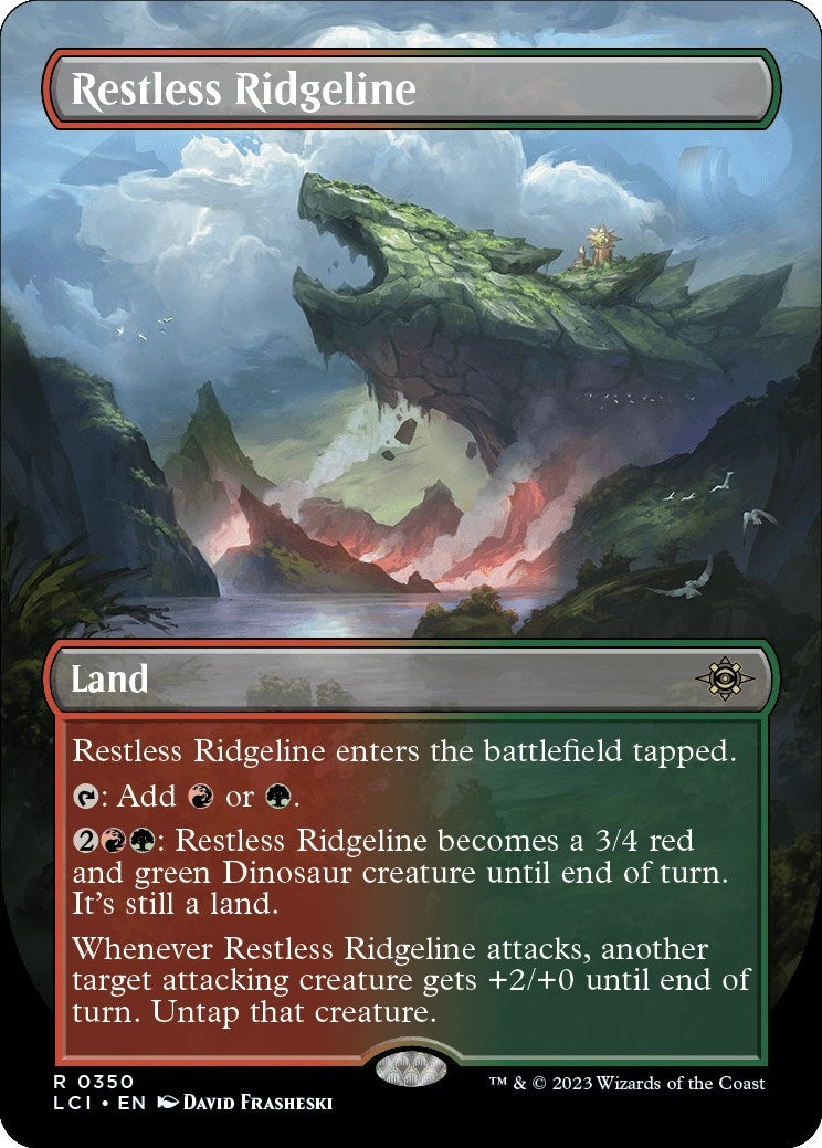 Restless Ridgeline (Borderless) (350) (The Lost Caverns of Ixalan)