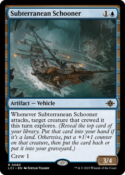Subterranean Schooner (80) (The Lost Caverns of Ixalan)