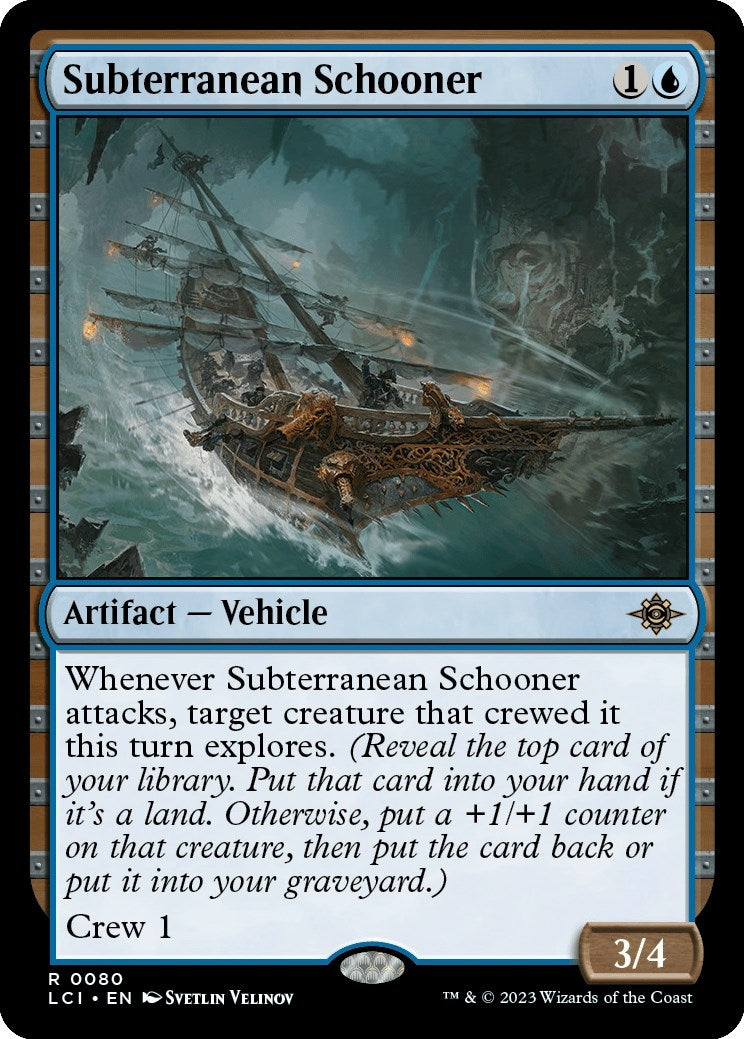 Subterranean Schooner (80) (The Lost Caverns of Ixalan)